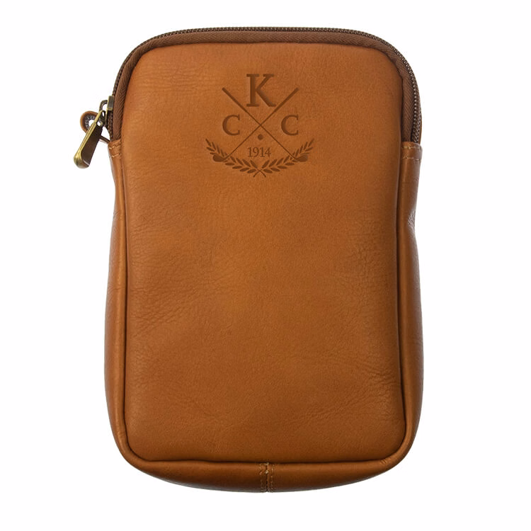 Tesoro - Valuables Leather Zipper Pouch