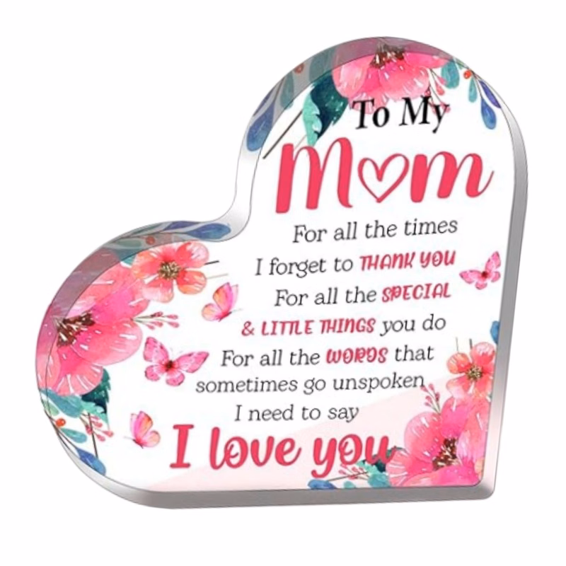 Custom Acrylic Heartfelt Trophy