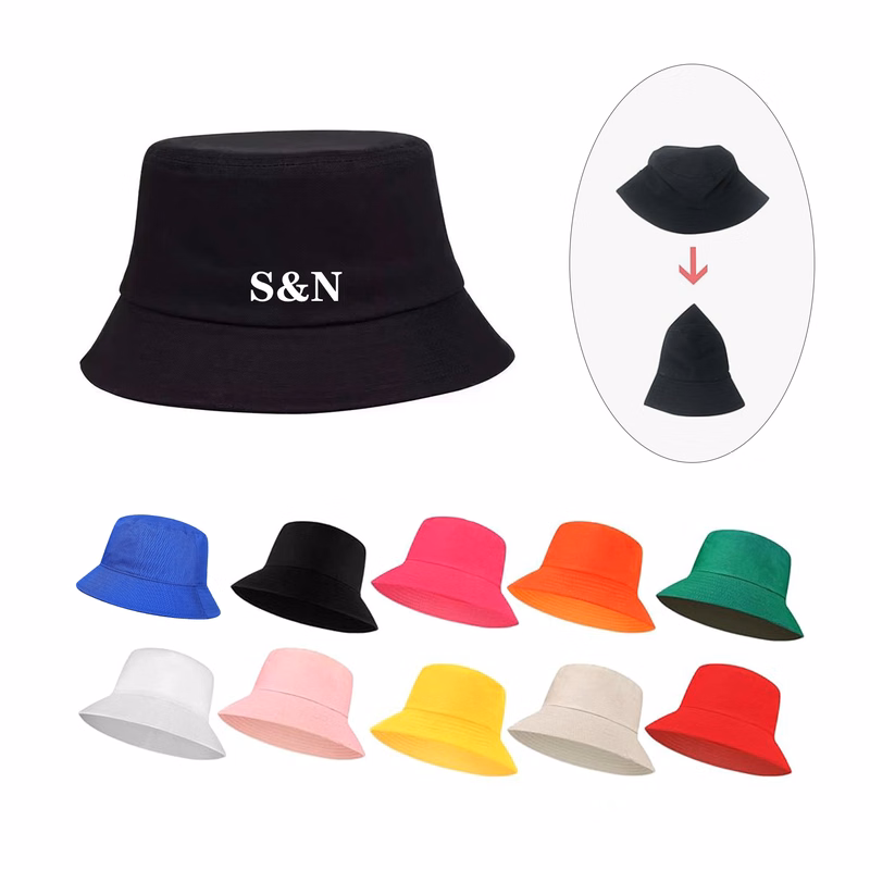 Full Color Cotton Bucket Hat Sun Hat