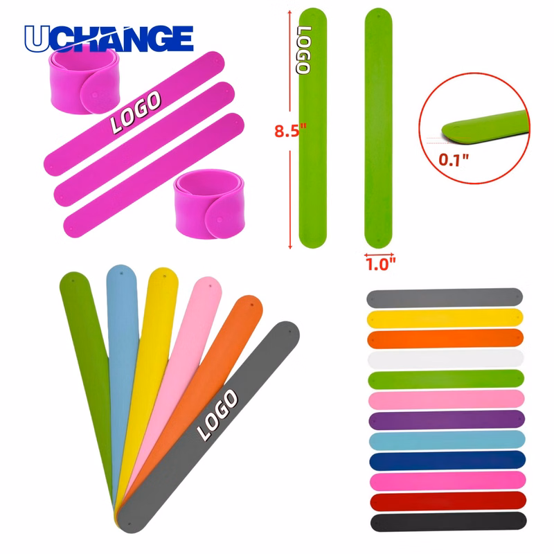Silicone Snap Clap Bracelet