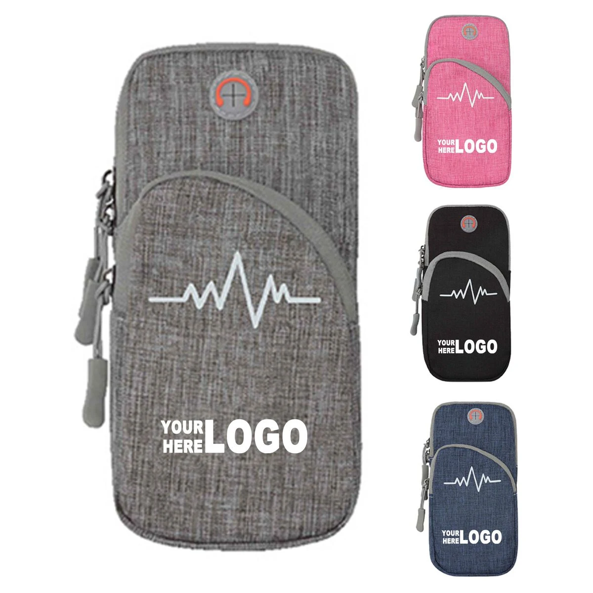 Custom Oxford Cloth Sports Armband Phone Holder 1