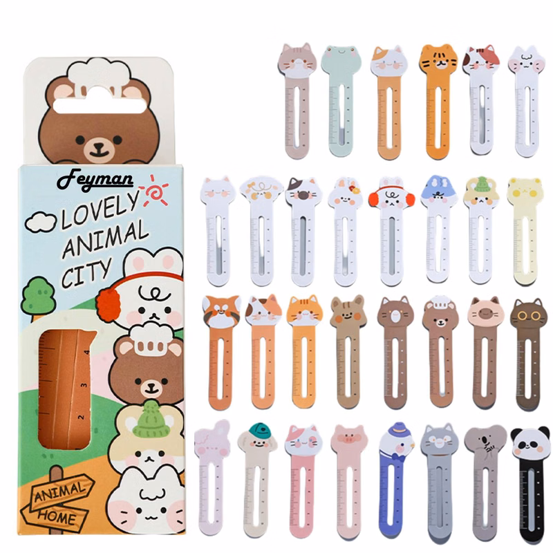 Cute Little Animal Children's Creative Cartoon Bookmark