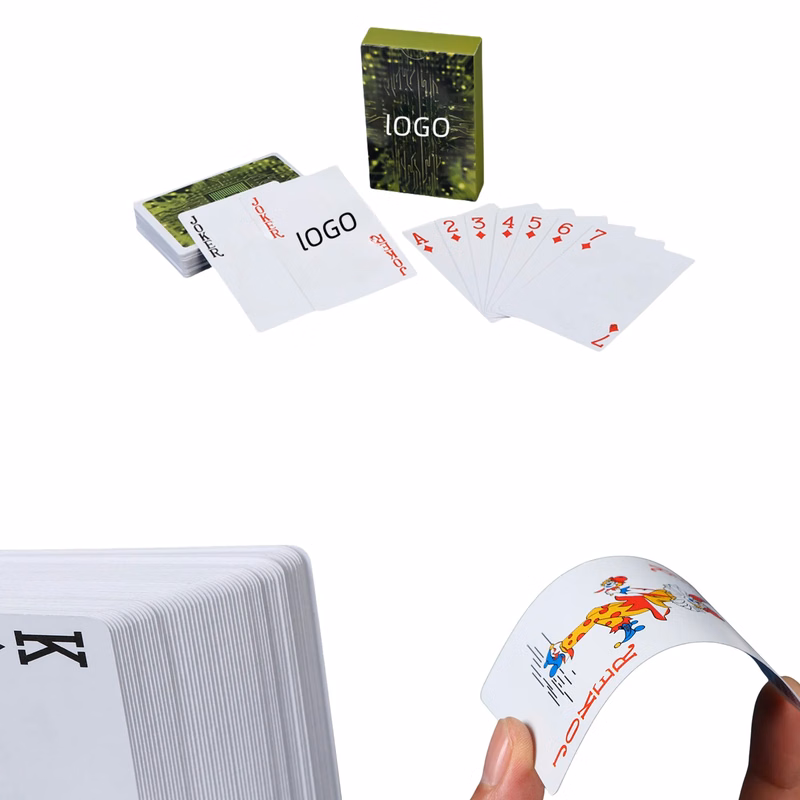 Custom Back And Faces Poker Size Playing Cards