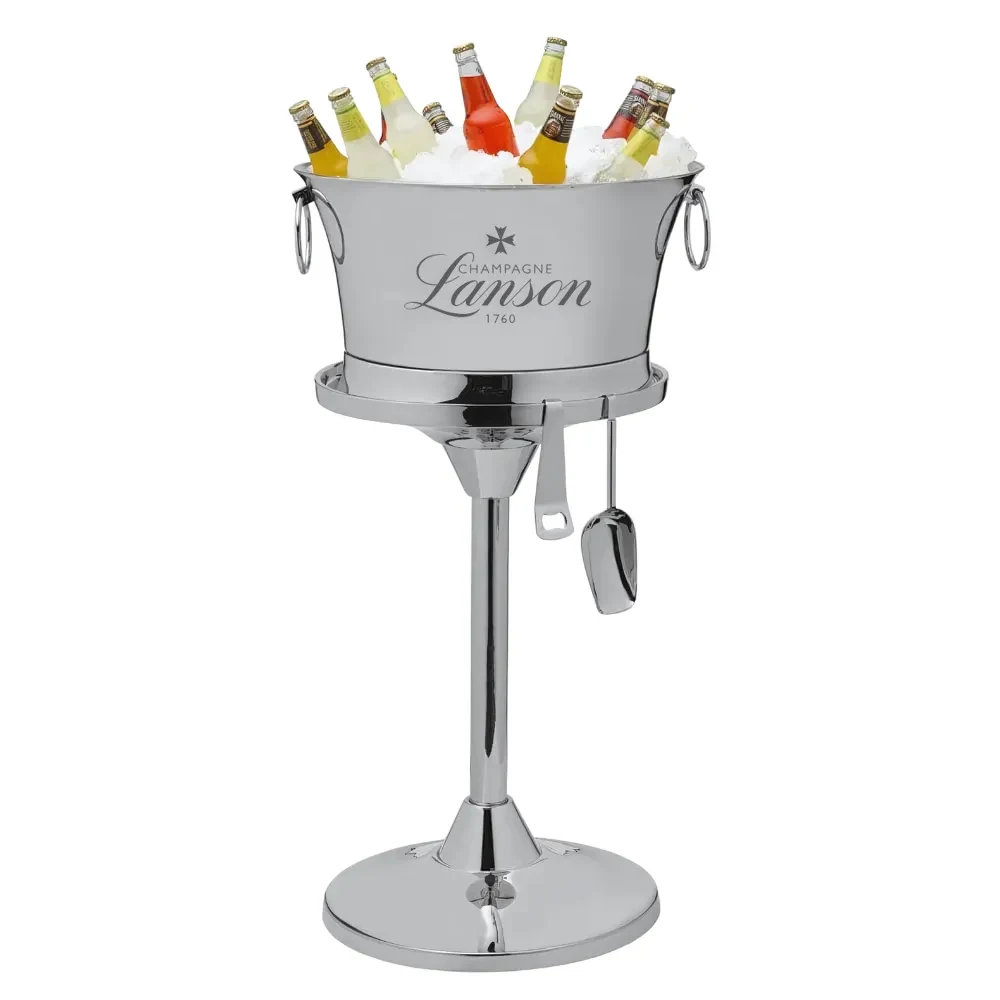 28L Double Wall Beverage Tub with Stand and Tools 1