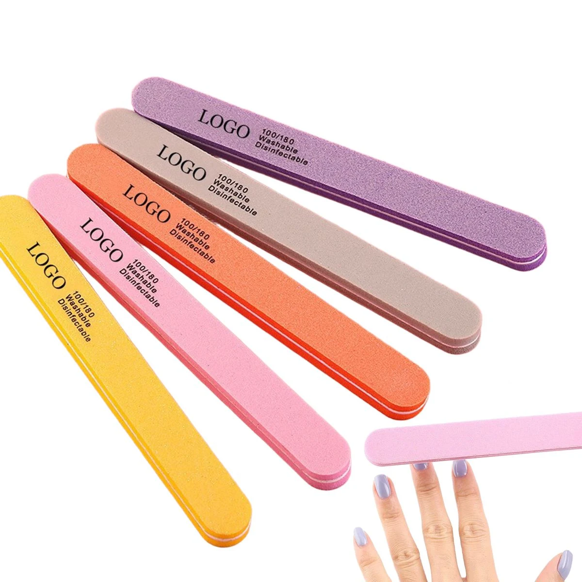 7" Double Sided Usable Nail File 1