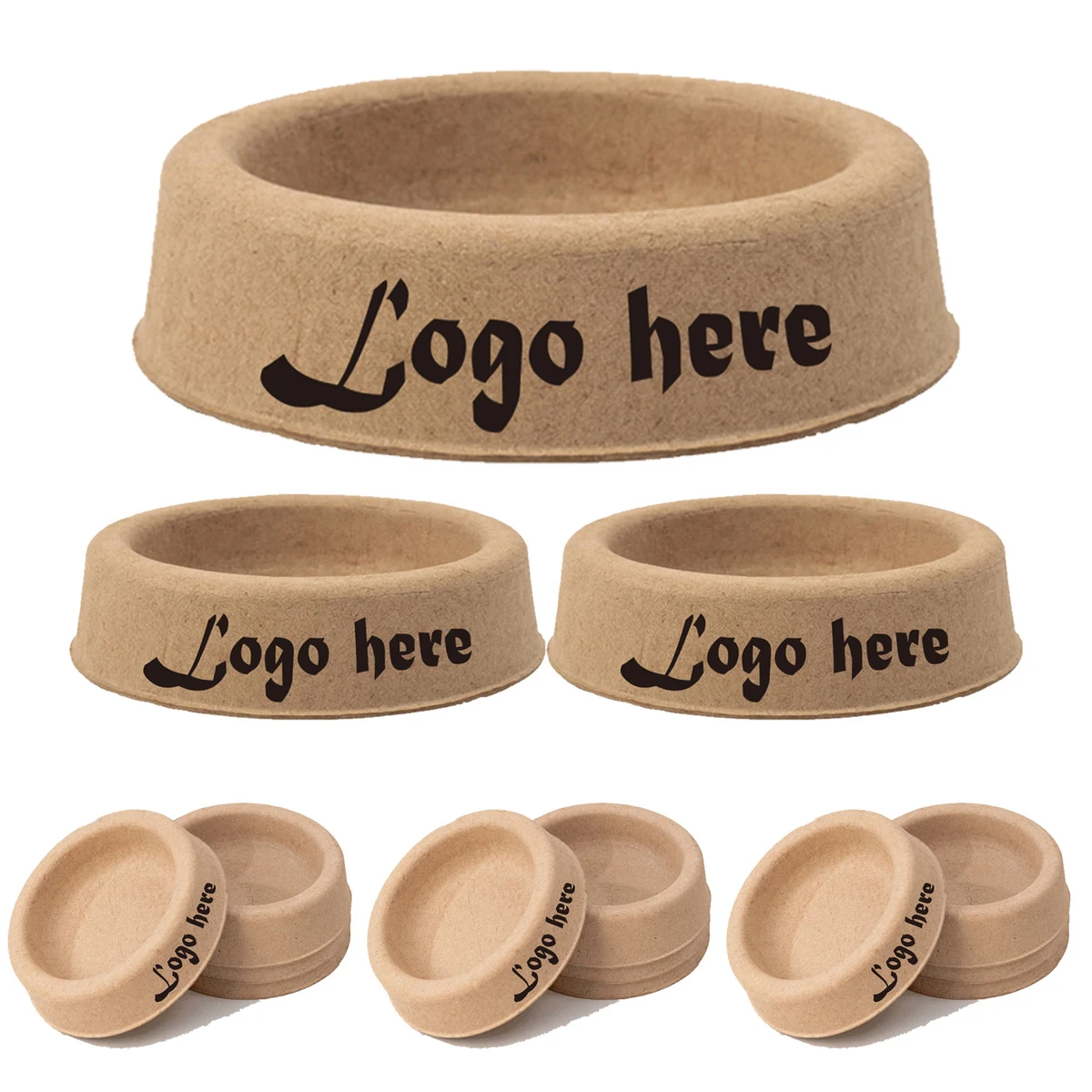 Paper Disposable Cat Bowl 1