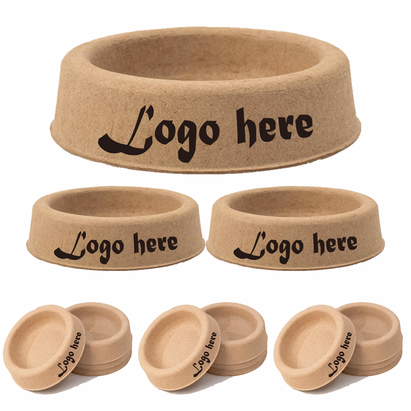 Paper Disposable Cat Bowl