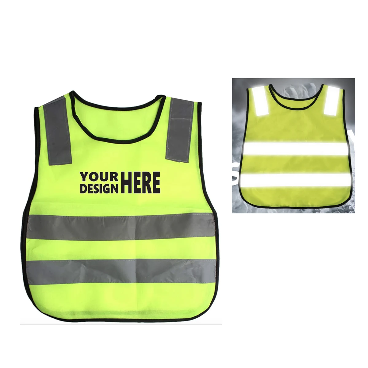 Child Safety Reflective Vests Customize 1