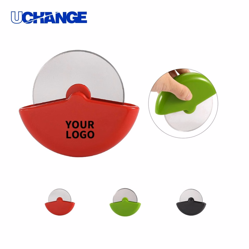 Stainless Steel Pizza Wheel Cutter Tool with Guard