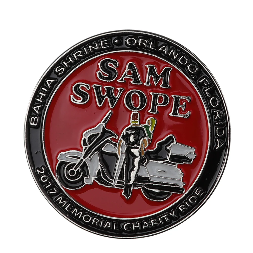 Soft Enamel Iron Coins 1