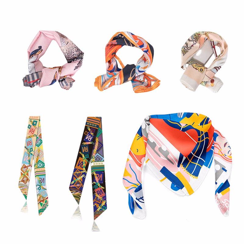 Simulated Silk Scarf