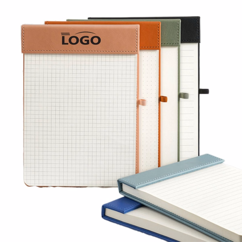 Leather Magnetic Clipboard Notepad