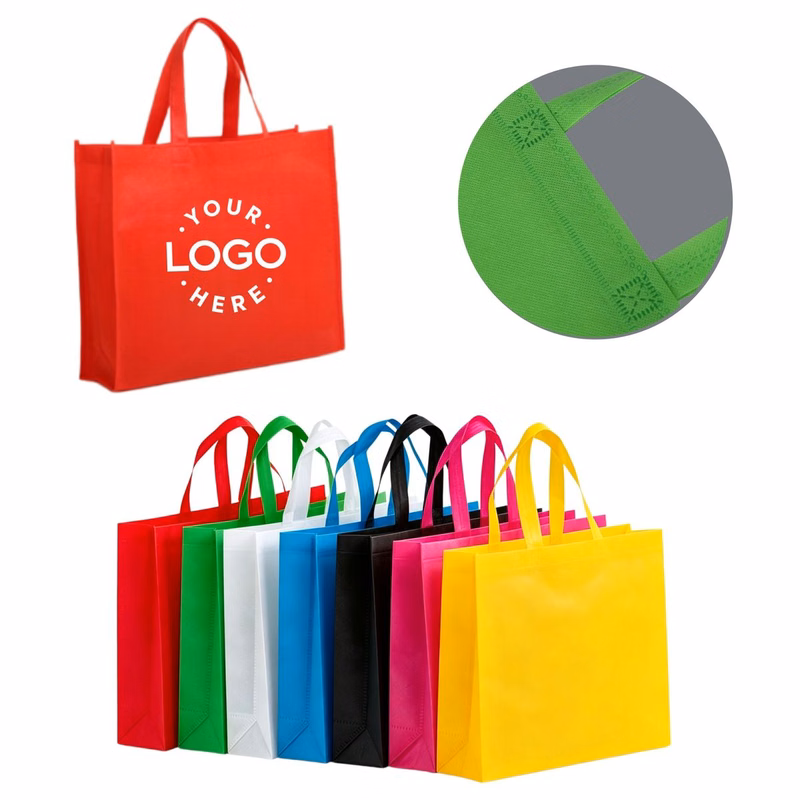Large Reusable Nonwoven Shopping Totes