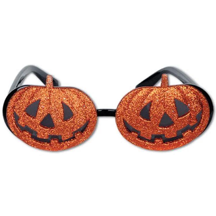 Glittered Jack O Lantern Fanci Frames 1