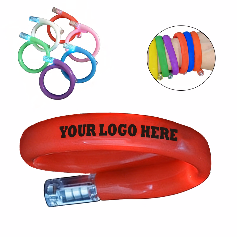 Glowing LED Bangle Wristband