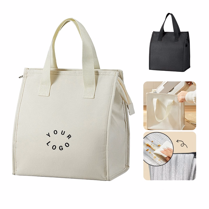 MOQ 50 Three-Layer Insulated Oxford Lunch Bag