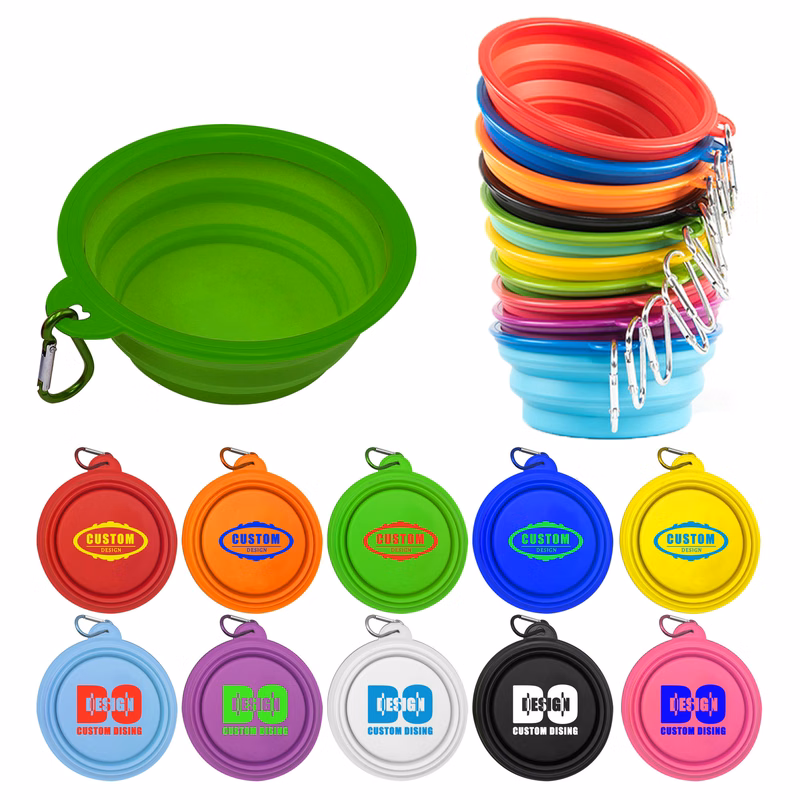 12 Oz Pet Bowl with Carabiner