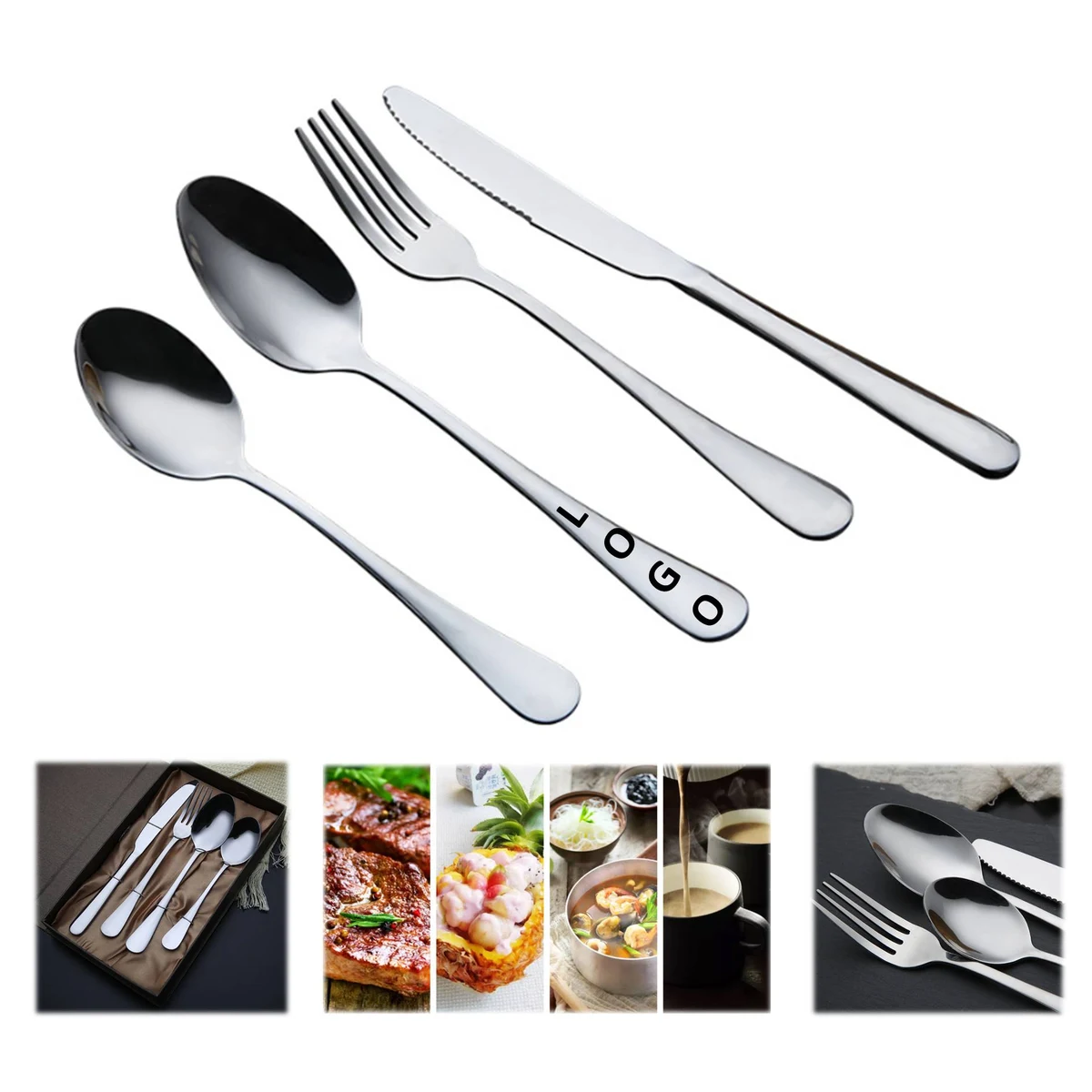 Stainless Steel Flatware Set Gift Case 1