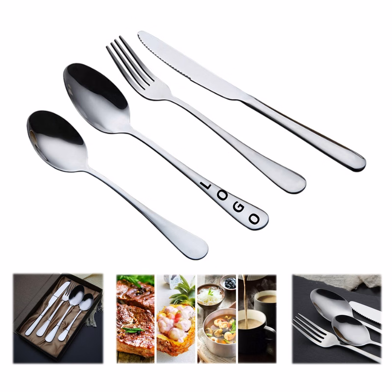 Stainless Steel Flatware Set Gift Case