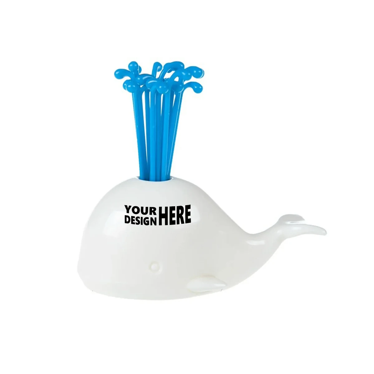 Creative Animal Whale Fruit Picks 1