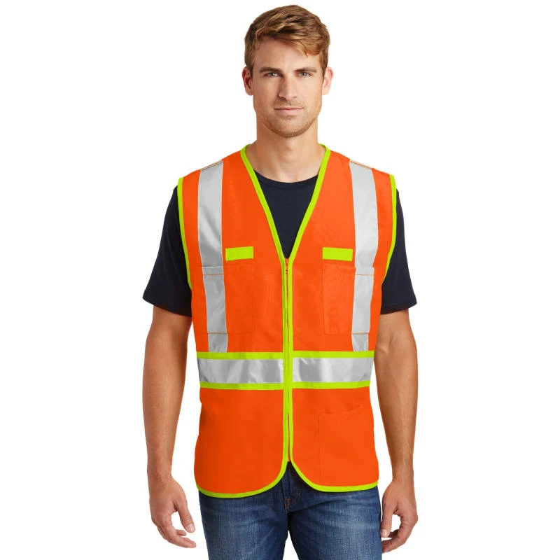 CornerStone - ANSI 107 Class 2 Dual-Color Safety Vest. 1