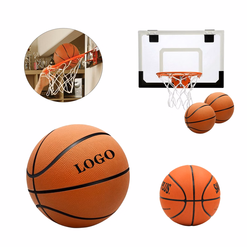 7-inch Children's Rubber Mini Basketball
