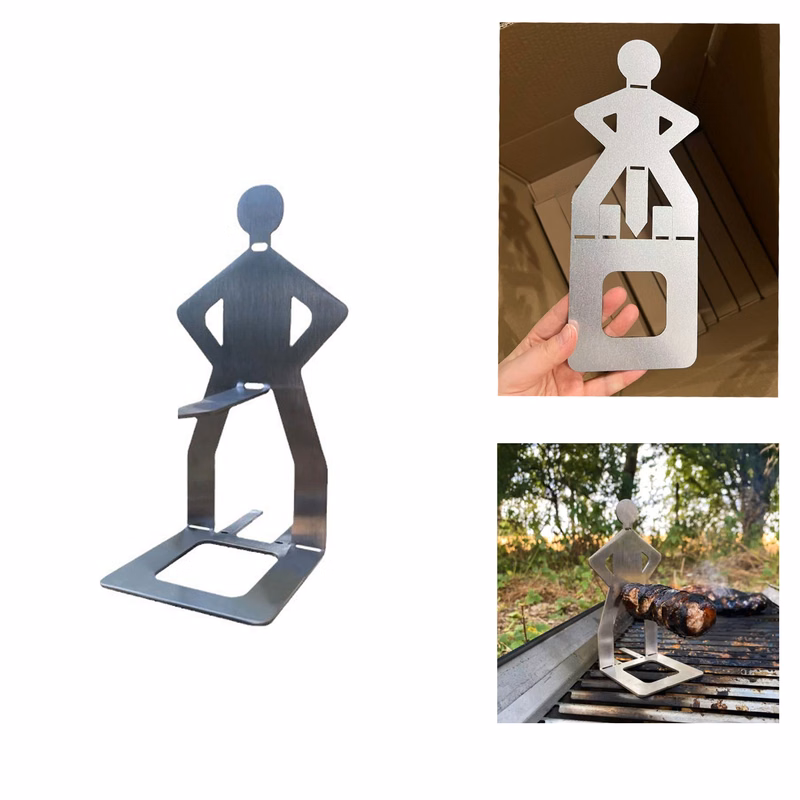 Bbq Hot Dog Metal Holder