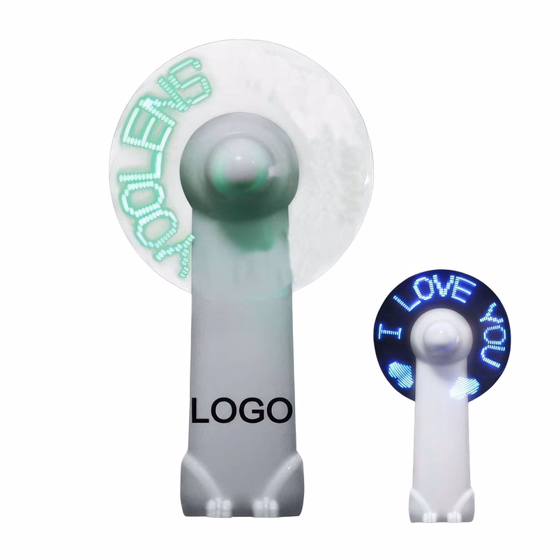 Portable Fan with LED Display