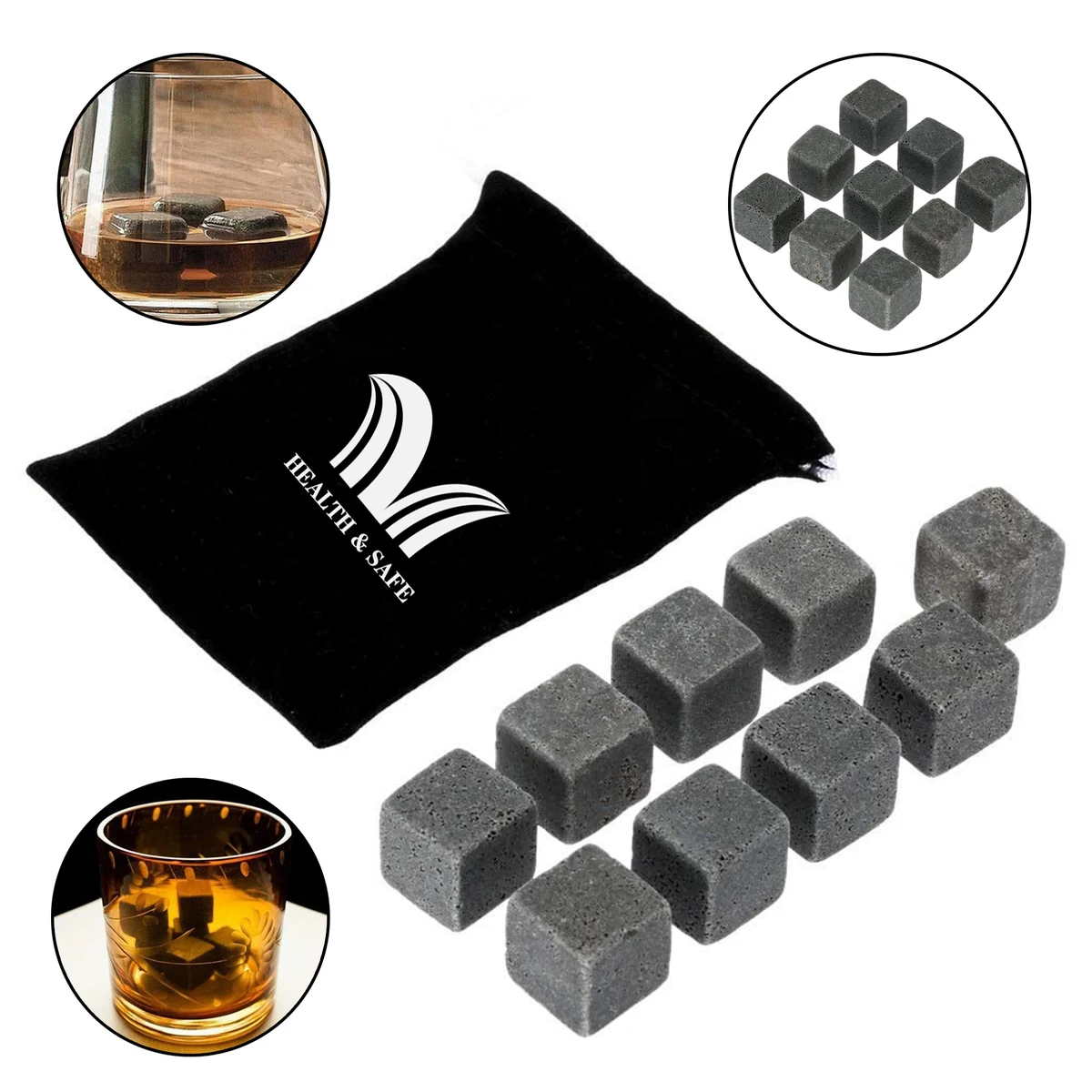 Beverage Chilling Stones Pure Soapstone 1