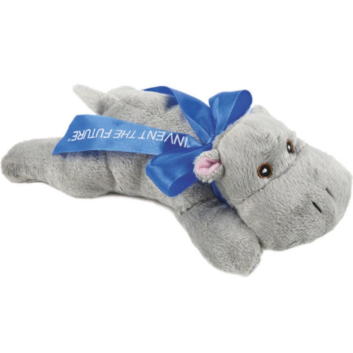So Soft 8" Laying Beanie Animal- Hippo 1