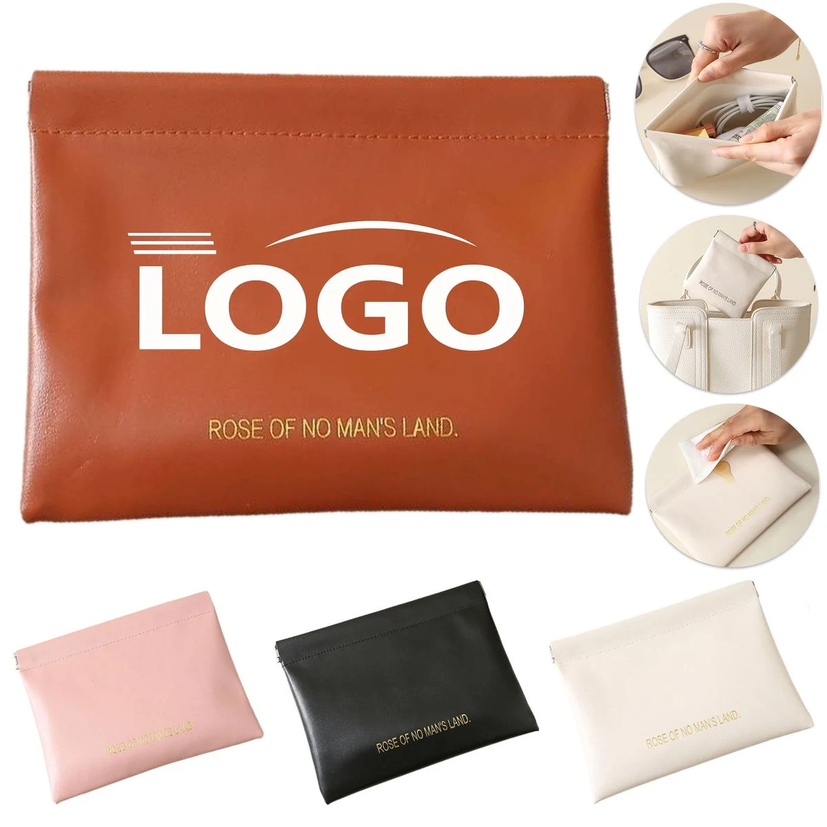 MOQ 10 PU Automatic Closure Storage Bag 1
