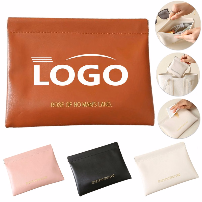 MOQ 10 PU Automatic Closure Storage Bag