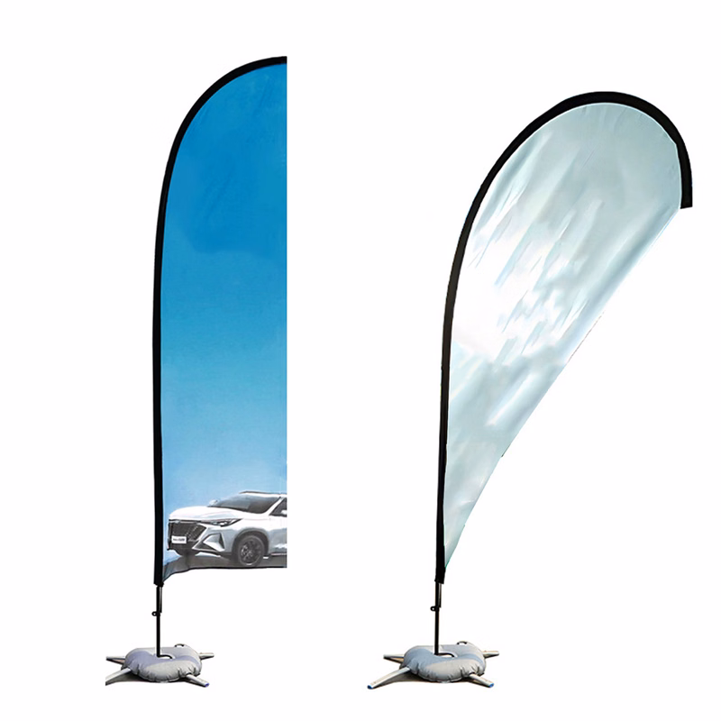 Knife Advertising Beach Flag