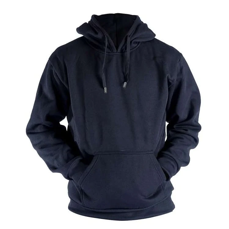 Fleece Pullover Hoodies - Size Large Black, custom hoodie or sweatshirt with logo imprint 1
