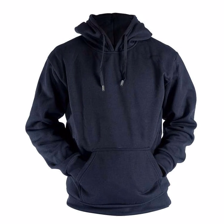Fleece Pullover Hoodies - Size Large Black