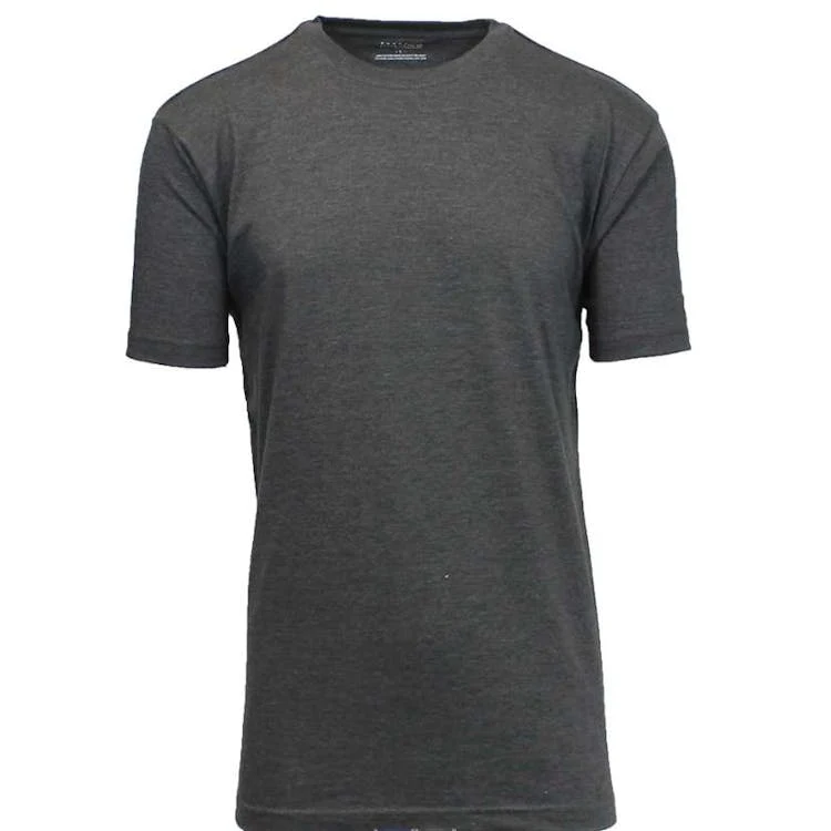 Men's Crew Neck Tees - Charcoal XL 1