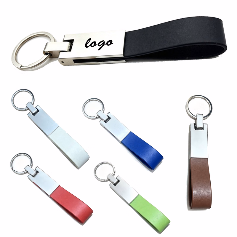 Leather Car Keychain Pendant