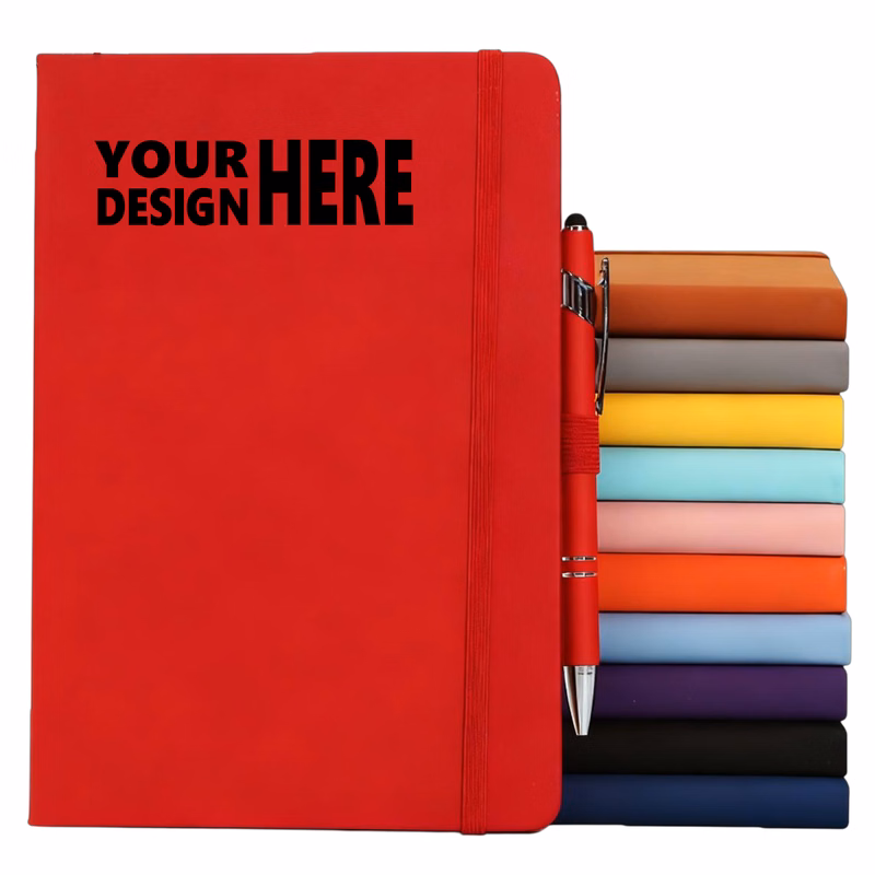 A5 Notebook & Touch Ballpoint Pen Set