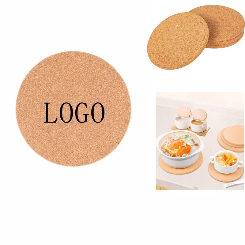 Soft Cork Table Mat Quiet Durable for Home Office Desk