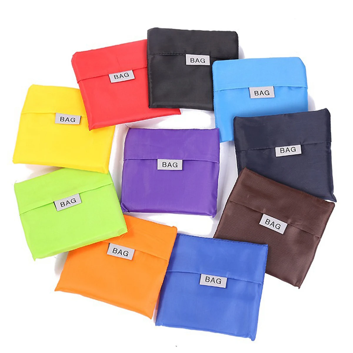 Solid Color Eco-Friendly Storage Bag, custom tote bag with logo imprint 1