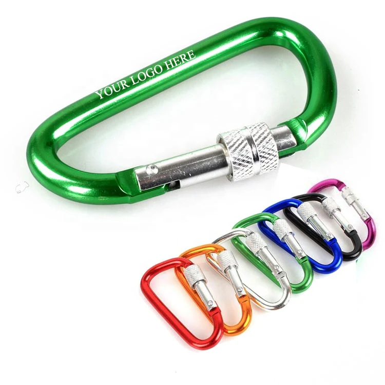 6mm Carabiner With Split Ring 1