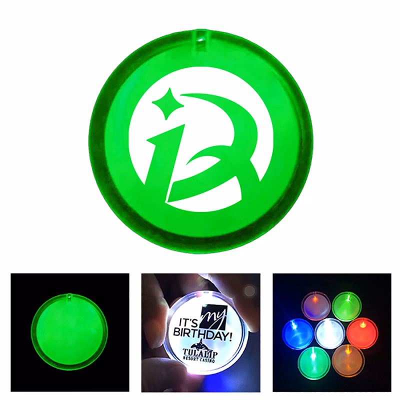 Luminous Chest Custom Atmospheric Flash LED Logo Badge