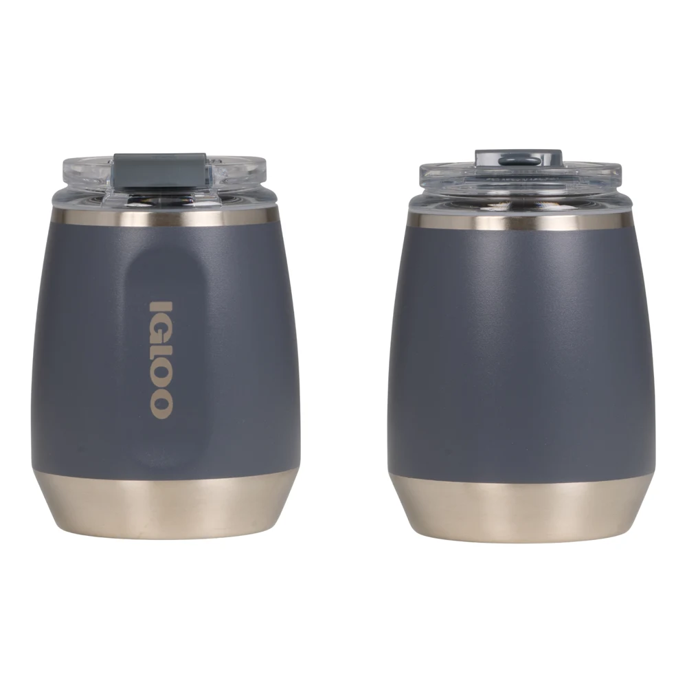 Igloo 10 oz Flip n’ Sip Stainless Steel Wine Tumbler 1