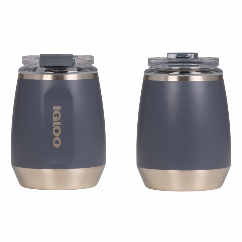 Igloo 10 oz Flip n’ Sip Stainless Steel Wine Tumbler