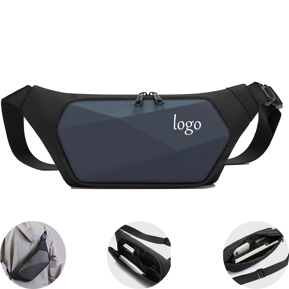 Hard Shell Chest Bag 1