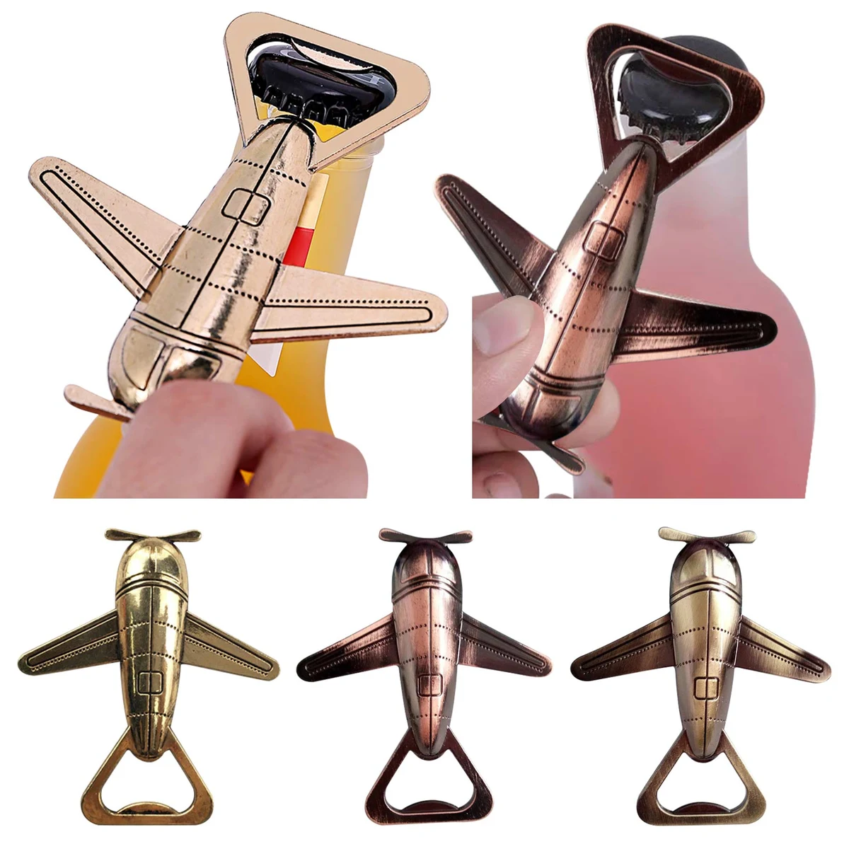 Vintage Airplane Bottle Opener 1