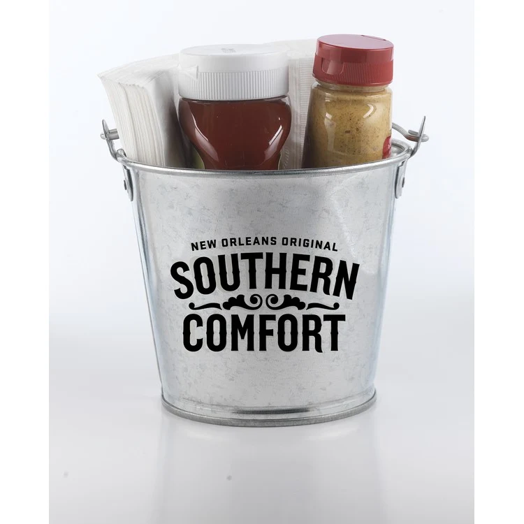 2 Quart Galvanized Metal Bucket 1