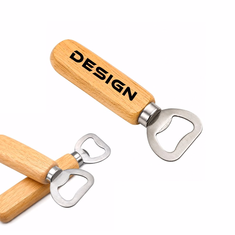 Wooden Handle Beer Opener