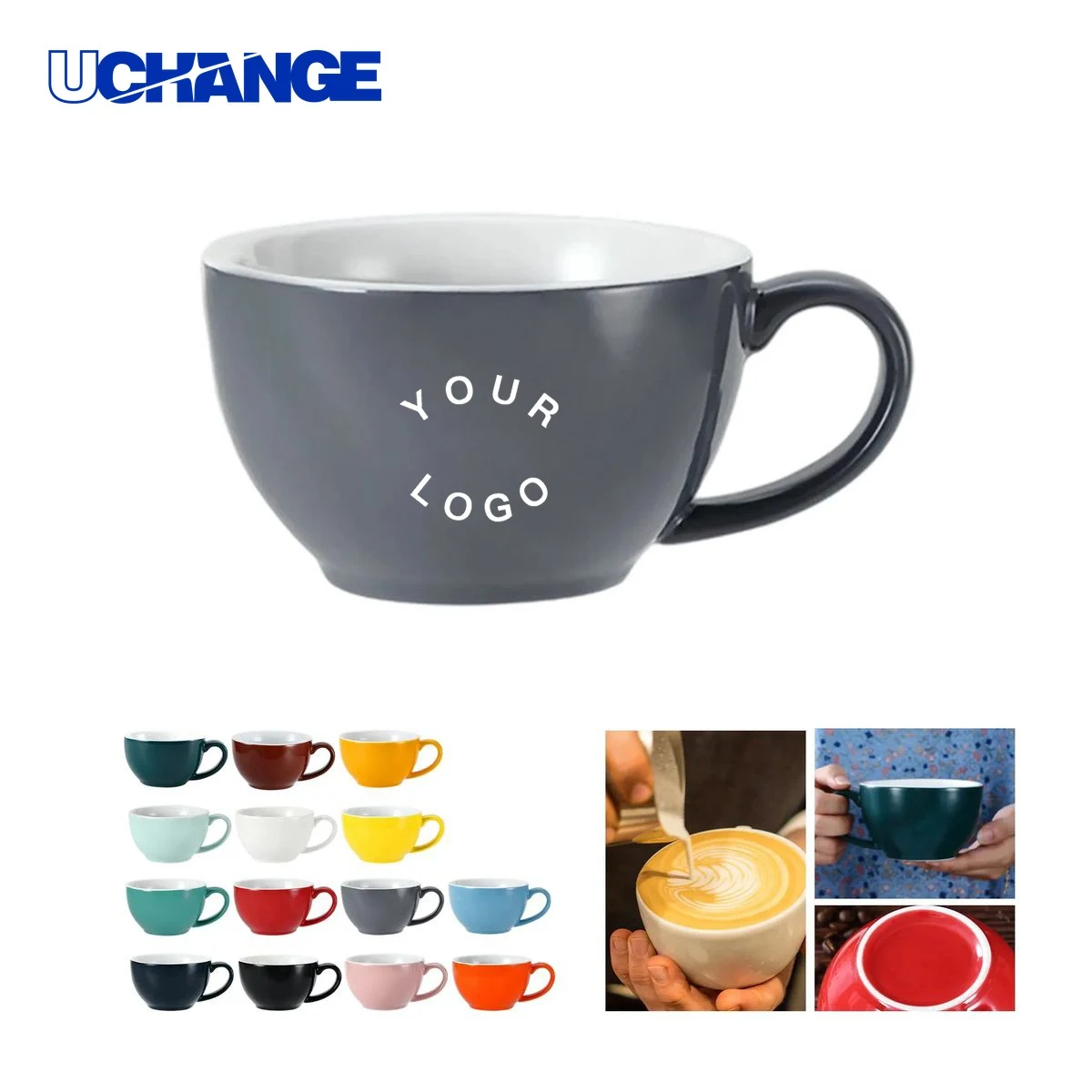 Ceramic Cup Saucer Set for Daily Use 1