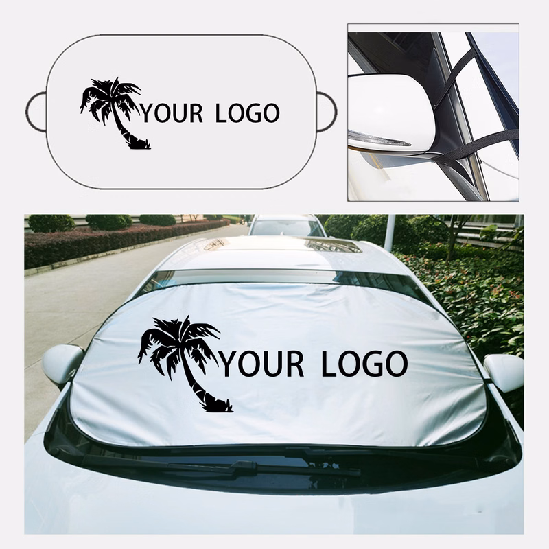 Foldable Rearview Mirror Hanging Car Sunshade